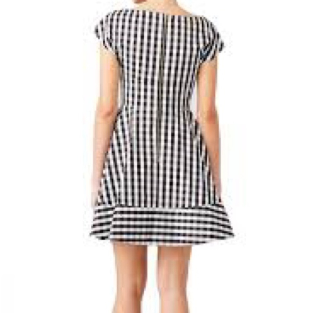kate spade Black and White Checkered Midi Dress - Picture 2 of 6